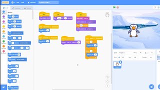 How To Animate A Character in Scratch  With Commands [upl. by Nojel]