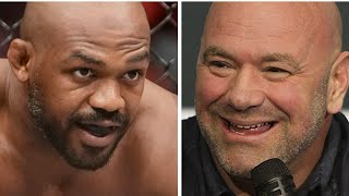 Dana White quotMe and Jon Jones Never Got Along” [upl. by Nylzaj]