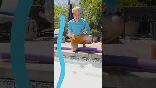 Blippi Plays Sink or Float at the Pool Blippi Shorts [upl. by Suirad]