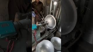 Making a stainless steel large bowl making hardwork foryou usa london paris france spain [upl. by Rask]