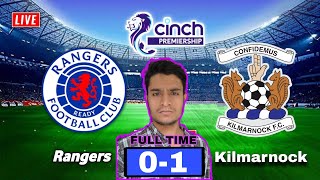 Rangers vs Kilmarnock  Scottish Premiership Football Match Today Score Highlights FC [upl. by Anay624]