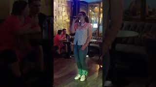 Vegas  Doja Cat  live cover by Simona  Karaoke Limoncello Club [upl. by Gittel900]