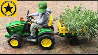 Real Men Real Gear JOHN DEERE Peg Perego Ground Force by Jack 3 [upl. by Ramonda714]