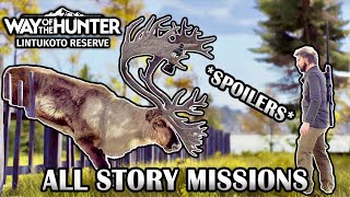 FULL WAY OF THE HUNTER  LINTUKOTO RESERVE STORY MISSIONS MY FAVOURITE HUNTING STORY THUS FAR [upl. by Dlareg]