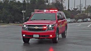 LACoFD Battalion 16 Responding Code 3 [upl. by Kcirdde]