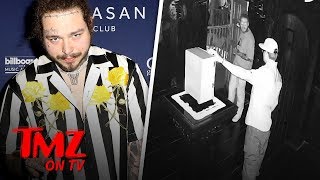 Post Malone Messing with Worlds Most Haunted Object  TMZ TV [upl. by Akital]