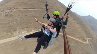 Paragliding Pachacamac Parapente Lima Peru [upl. by Eppilihp306]