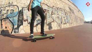 Street Surfing Longboard Kicktail 36quot [upl. by Kenti]