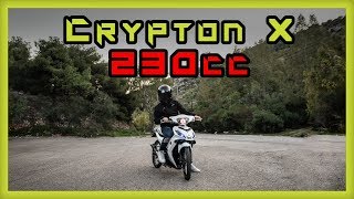 Crypton X 230cc 33hp Και Μακρυψάλιδο [upl. by Tucky668]