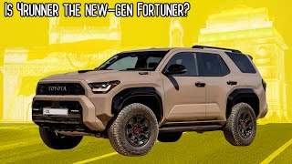 2025 Toyota 4Runner Revealed  To Replace Fortuner In India 🇮🇳  Tech amp Features Explained [upl. by Otit]