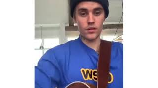 Justin Bieber Habitual Acoustic [upl. by Fleurette]