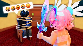 TROLLING My Friend Until He RAGES MM2 FUNNY MOMENTS [upl. by Nydroj]