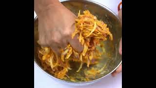 SECRATE INDIAN RECIPE 🔪🥘 KANDA BHAJI RECIPE [upl. by Orazio663]