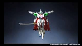 Gundam Breaker 3 custom build Escaflowne [upl. by Wendi]