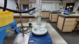 H2 Chemistry Hydrolysis of methyl salicylate 4 [upl. by Anedal]