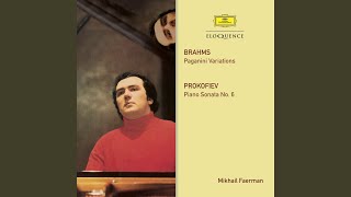 Brahms Variations on a Theme by Paganini Op 35 Book 1 Theme – Vars 114 Live [upl. by Aimerej744]