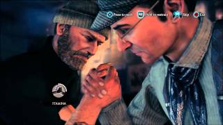 Sherlock Holmes Crimes and Punishments  Arm Wrestling Minigame  PS4 [upl. by Connelly561]