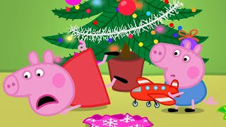 Peppa Pig Visits the Hospital on the Christmas Day  Peppa Pig Official Family Kids Cartoon [upl. by Aihsenrad]