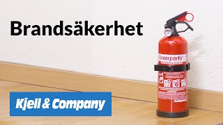 Brandsäkerhet  KjellTV [upl. by Yanttirb]