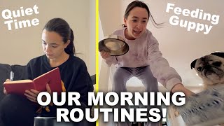 Our Married Morning Routines  Merrell Twins [upl. by Rosalba]