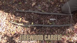 Making Firewood amp Log Carrier [upl. by Goldarina975]