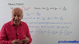 Terminale  Intégrales  Synthèse  4 méthodes de calcul  La méthode quotpar transformationquot [upl. by Ariamoy]