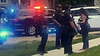 Inkster Police Got Residents Heated Trying to Arrest Suspect WNo WarrantNo Response [upl. by Morten433]