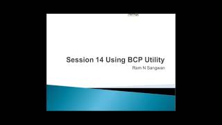 SAP ASE 16  Using Bulk Copy Utility in Sybase  Sybase BCP Utility  Sybase Tutorial [upl. by Alue]