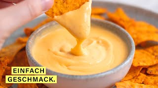 Die perfekte NACHO SAUCE selber machen 🧀 [upl. by Margarida]