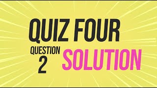 Quiz 4  Set Operations  Question 2 with Solution [upl. by Candis]