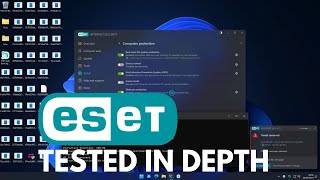 ESET Review 2024 Tested in depth vs Malware [upl. by Enileve]