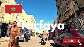 TARFAYA MOROCCO City tour Bike tour Cycling around the world Bikepacking Travel [upl. by Arianie764]