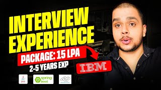 IBM Interview Tips amp Tricks 2024 🔥 Interview Experience 😱  Amrit Anand [upl. by Artus348]