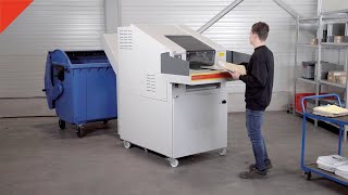 Aktenvernichter HSM Powerline FA 5003  HSM Powerline FA 5003 document shredder [upl. by Atcliffe]