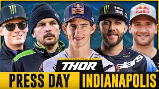 2024 Indianapolis  Press Day ft Tomac Roczen Sexton More [upl. by Amsirahc]