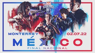 Final Nacional México 2022  Red Bull Batalla [upl. by Vinia]