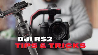 DJI RS2 Tips and Tricks [upl. by Faus]