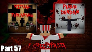 7 Creepypasta Paling KONYOL amp GAK MASUK AKAL di Minecraft  Oktober 2024  Creepypasta 57 [upl. by Lahsiv]