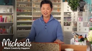 Danny Seo Cork Mat  DIY Home Décor  Michaels [upl. by Spracklen]