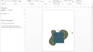 Visio 2013 Modify Group and Combine Shapes [upl. by Jessamyn]