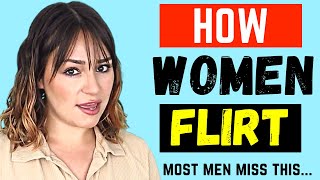 How Women Flirt Signs Men Always Miss [upl. by Sirej]