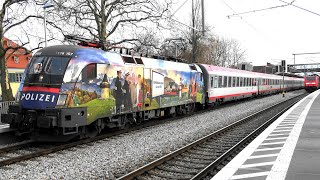 LindauReutin Bahnverkehr mit Werbeloks am IC118 amp BR146 RE➡️Stuttgart GoAhead BR612 SBB EC RJ [upl. by Herbst]