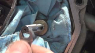 How to rethread a stripped bolt hole video [upl. by Airotna]