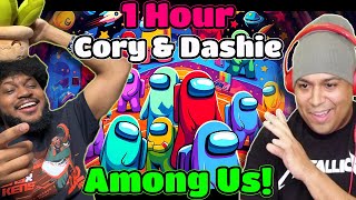 1 HOUR OF DASHIE amp CORYXKENSHIN CORYS BEST IMPOSTER GAME EVER [upl. by Floridia]