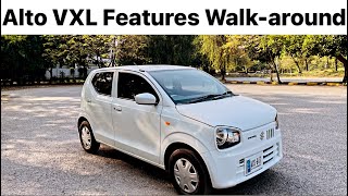 SUZUKI ALTO VXL AGS Features Walkaround Review [upl. by Ymmat987]