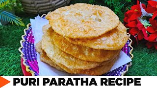 Puri Paratha Recipe  How To Make Original Poori Paratha For BBQ  Simple amp Easy  Shazia Zafar [upl. by Kapeed]