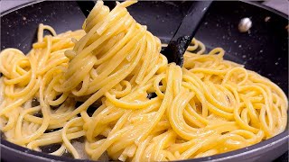 The best pasta in 5 minutes Top 2 easy cheap and delicious recipes [upl. by Adlig]