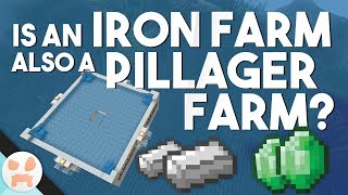 Is an Iron Farm ALSO a Pillager Farm [upl. by Jillie]