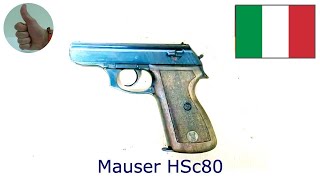 Mauser HSc 80 765 mm Browning 765x17 mmSR32 Auto [upl. by Danette]