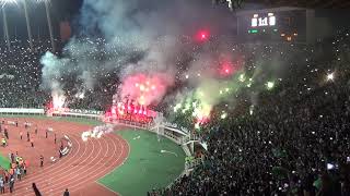 جمالية كراكاج جمهور الرجاء مند بدايته مع أغنية هضرو بكلامنا  في نهائي كأس العرش [upl. by Kristoforo]